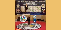 قضاوت دکتر دهناد در مسابقات قهرمانی جودو پیشکسوتان جهان